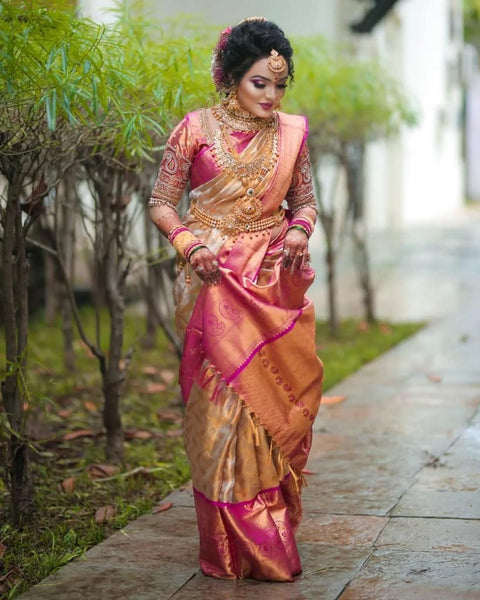 Enchanting and Breathable Organic Banarasi Sarees for Comfortable and Stylish Weddings